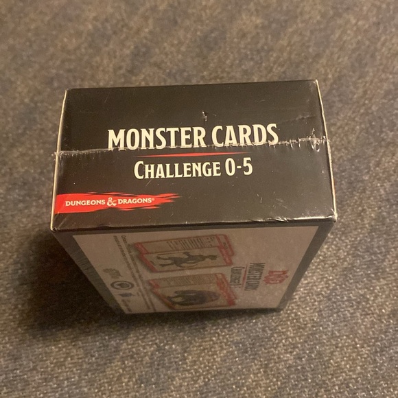 Classic Dungeons and Dragons Monster Card Box Set. Challenge 0-5. New. Sealed. - Picture 4 of 10